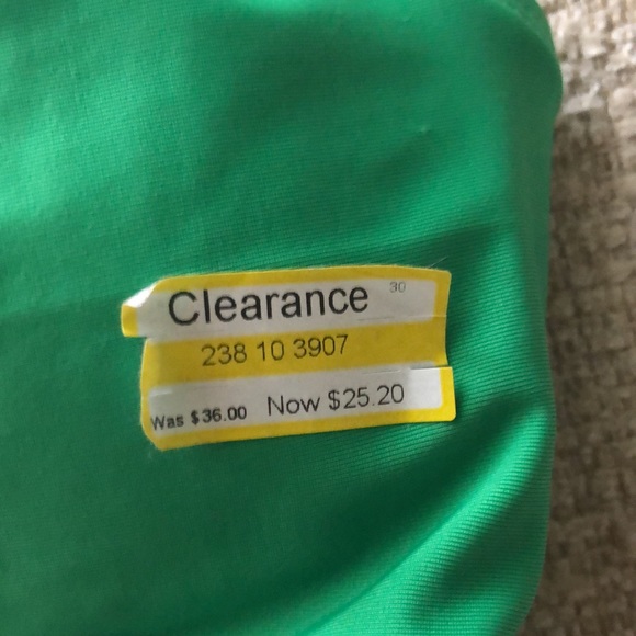 Shade & shore one piece Green swimsuit size S (4-6 )👙 - Picture 4 of 10